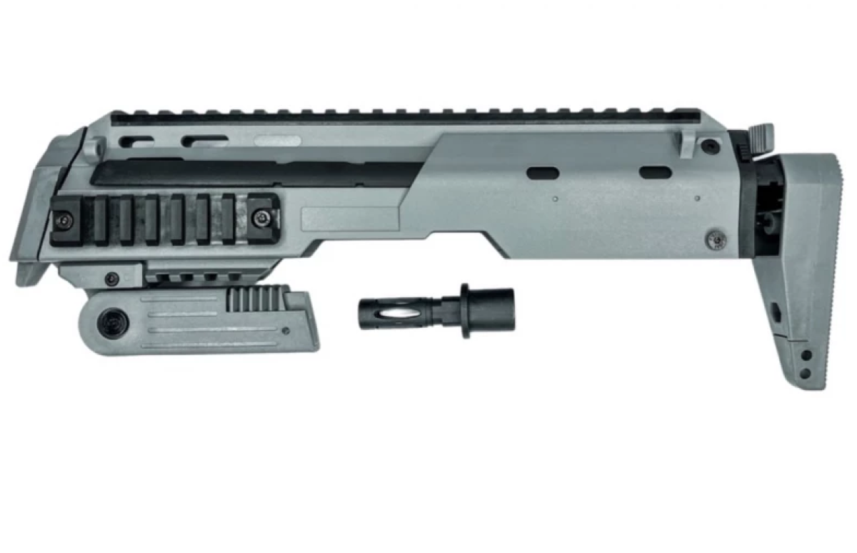 CTM AP7 SUB Replica SMG Conversion Kit For AAP01 Pistol Grey